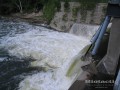 Closing the hydraulic gates_Springbank Dam