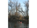 Rowing down the Grand River, Kitchener, Ontario
